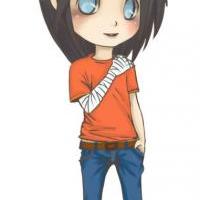 So cute chibi Neji-kun of the Hyuuga clan